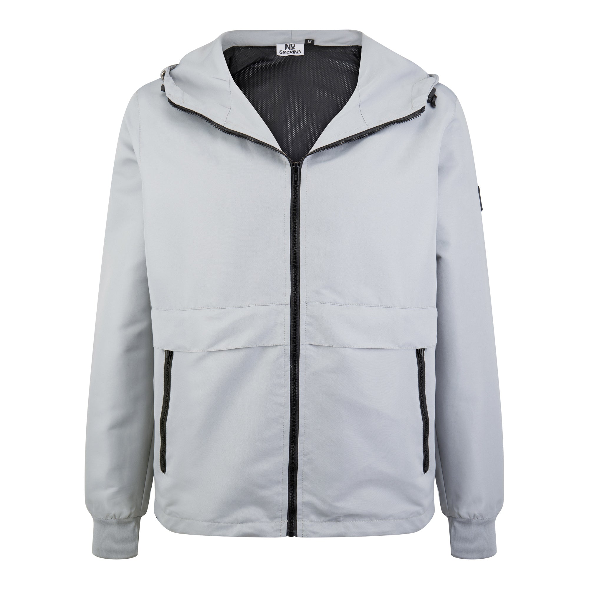 Grey No Slacking Windbreaker Jacket (Mens)