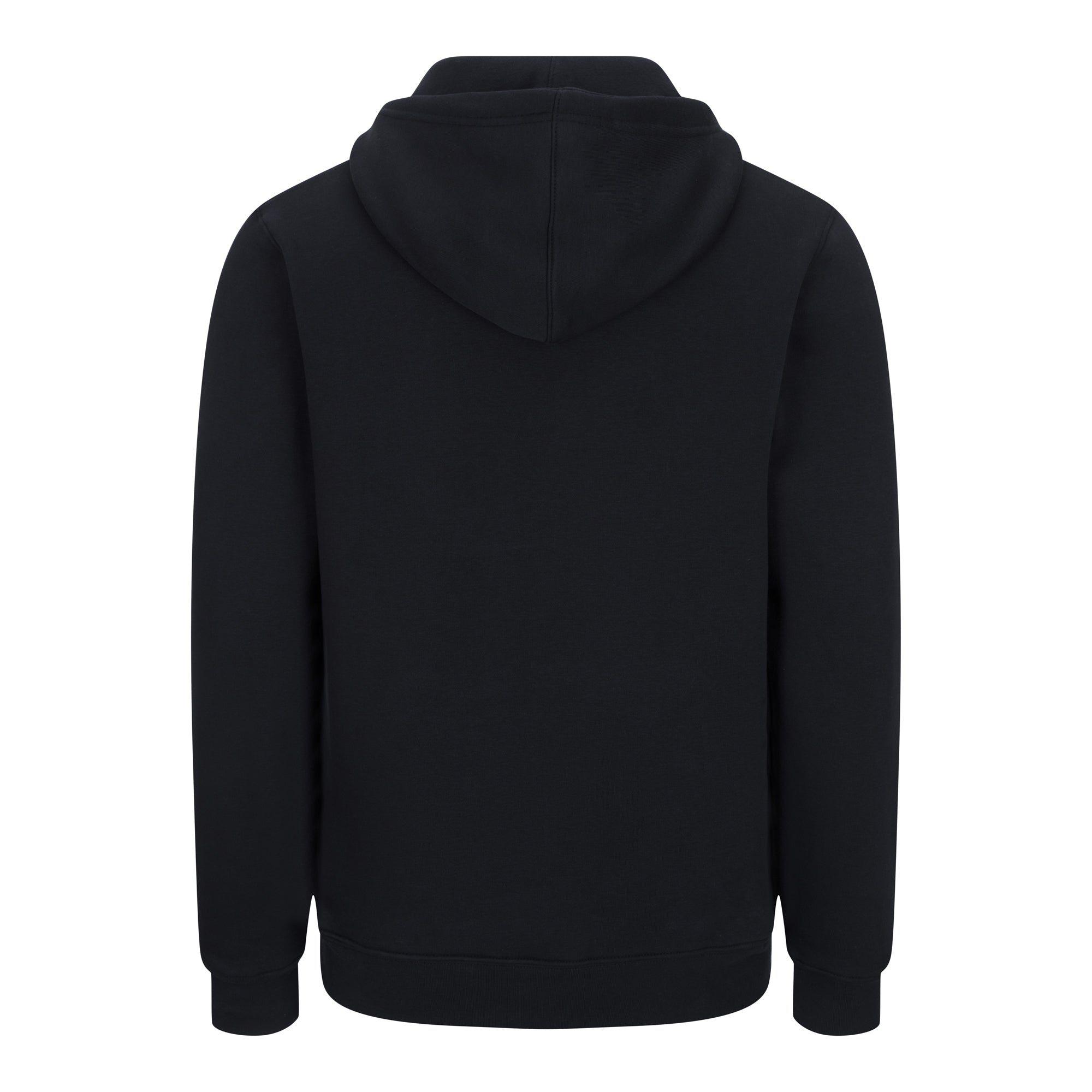 No Slacking Essential Black Chenille Logo Hoodie
