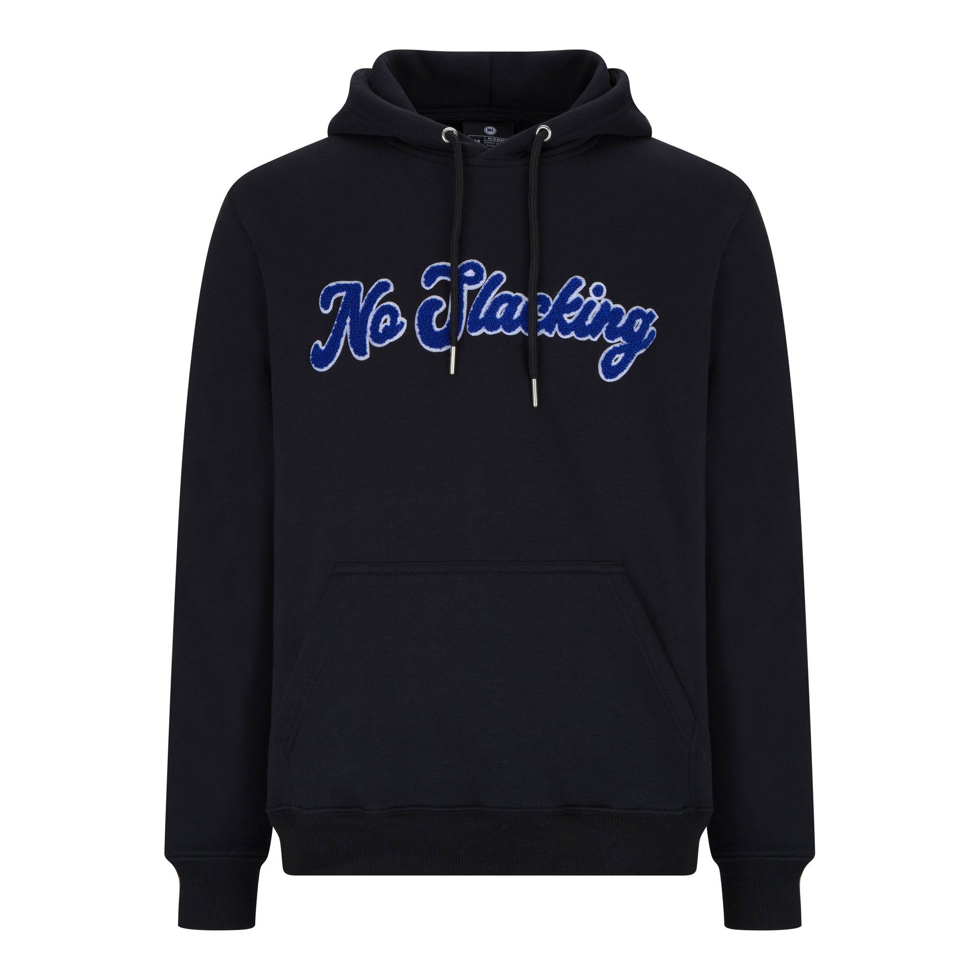 No Slacking Black/Blue Chenille Tracksuit