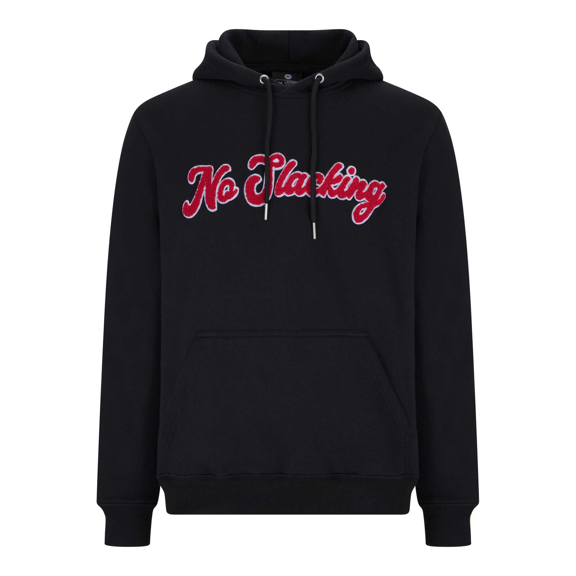 No Slacking Black/Red Chenille Tracksuit