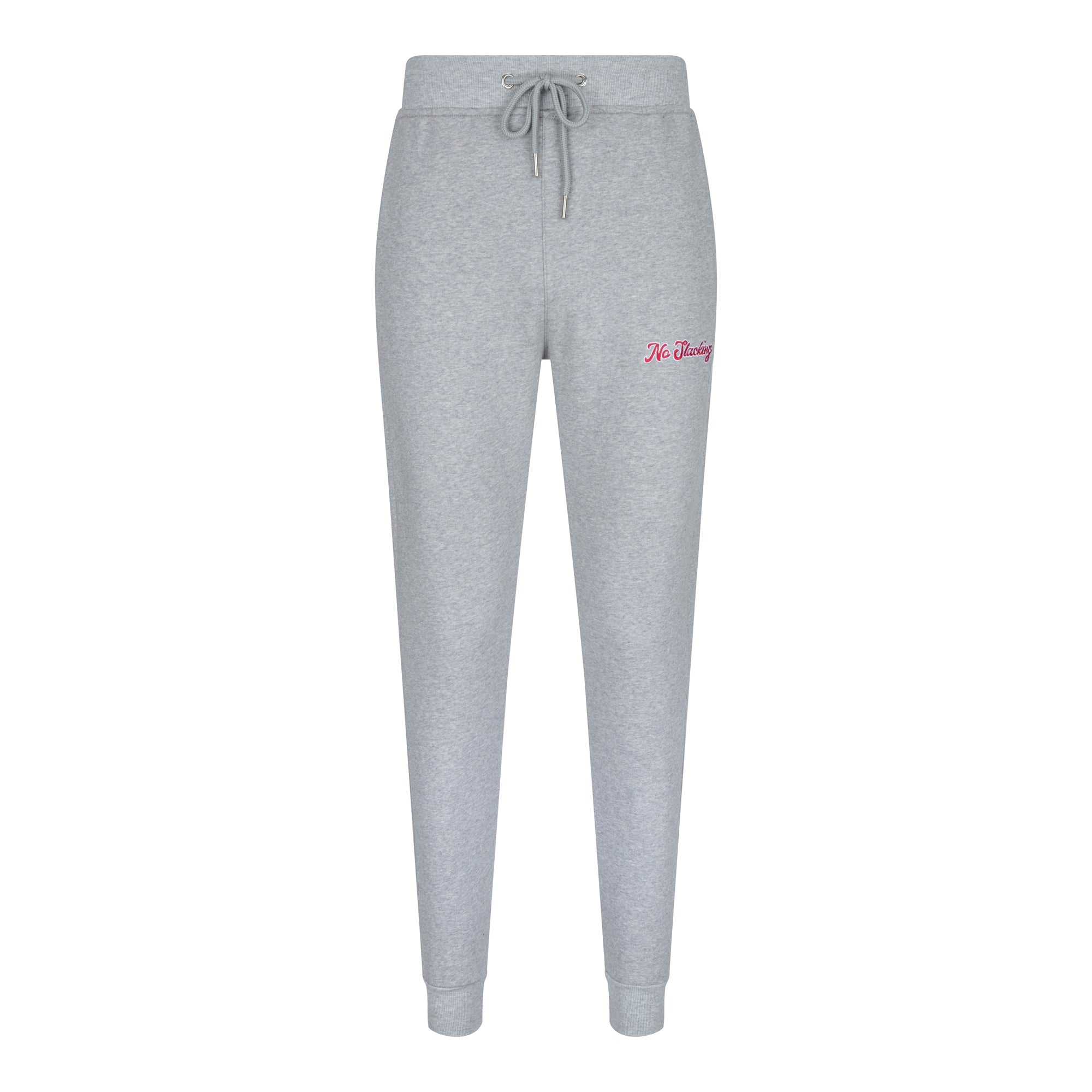 No Slacking Grey/Red Chenille Tracksuit