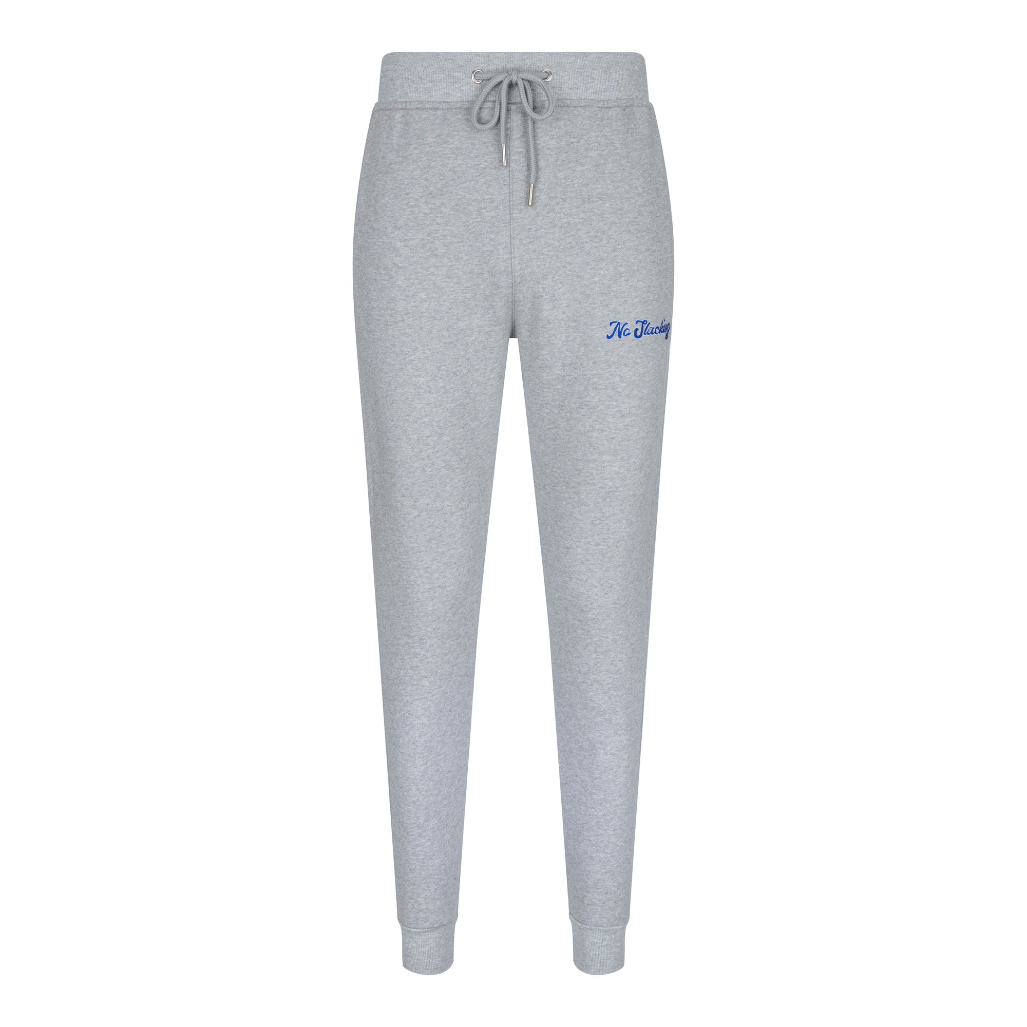 No Slacking Grey/Blue Chenille Tracksuit